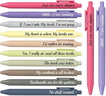 The bookish pens